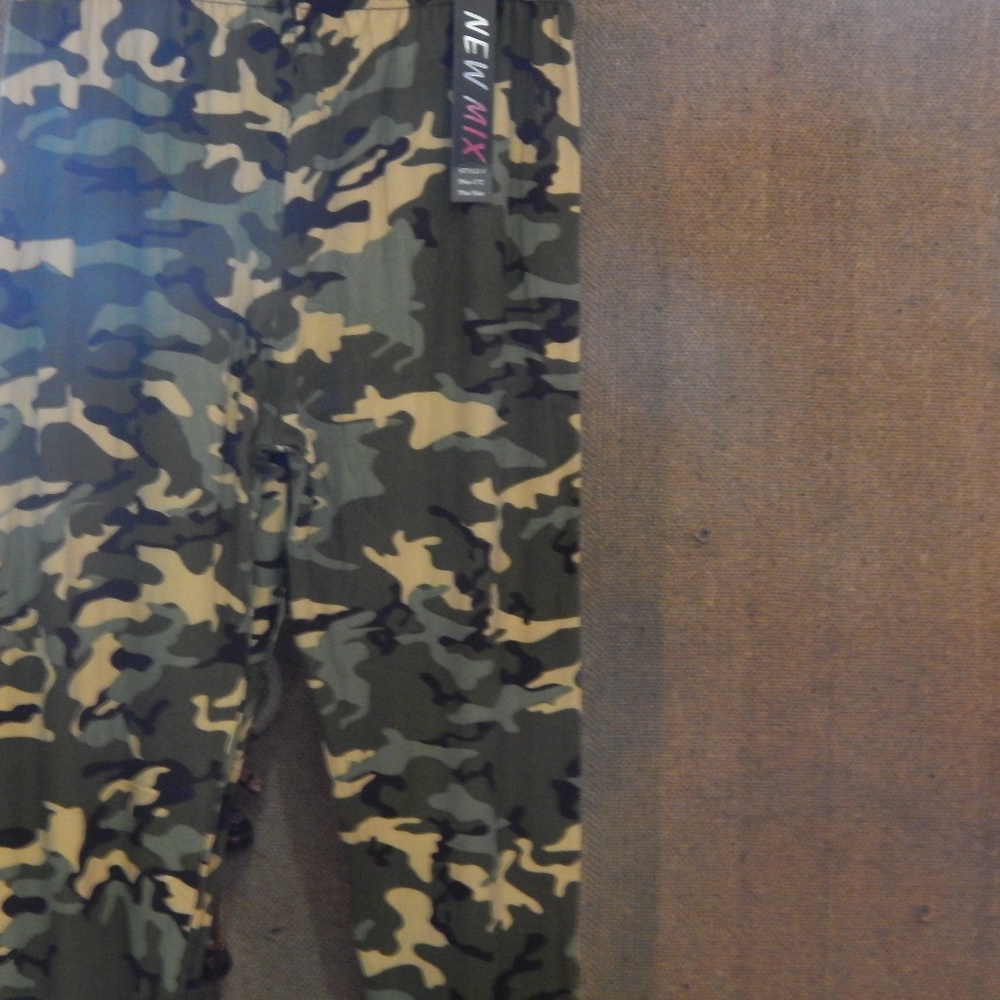 Plus Leggings Camo